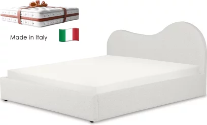 Комплект ліжко та італійській матрас 160*200 з підйомним механізмом, Swan feather