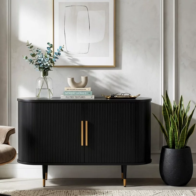 Буфет дводверний 160 cm, Black diamond wood
