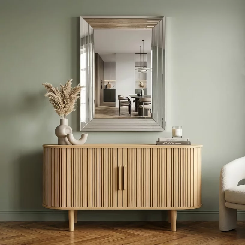 Дзеркало настінне прямокутне 90*120, Clear mirror