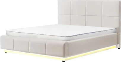 Ліжко 160*200 з підйомним механізмом  led-light, Vanilla charm