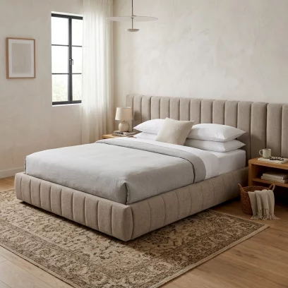 Ліжко 180*200 з підйомним механізмом, Taupe