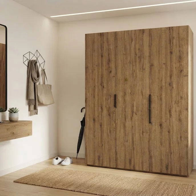 Шафа розпашна 3-дверна 150*53*203 см, Appalachi oak