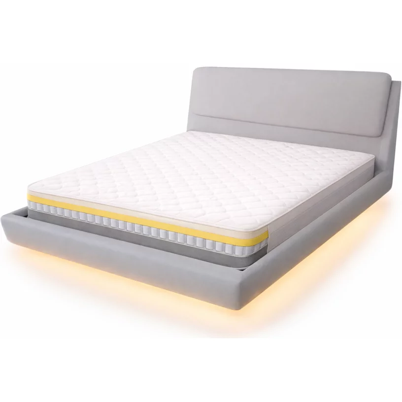 Ліжко 160*200 led-light, Northern chill cashmere