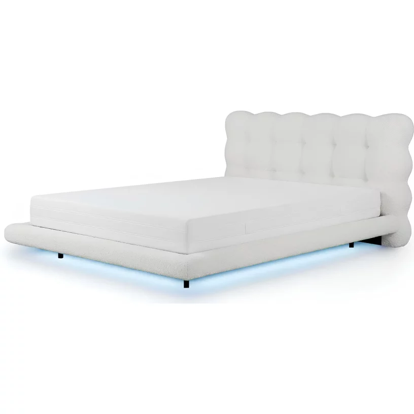 Ліжко 160*200 led-light, Swan feather
