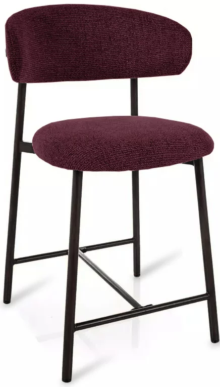 Барний стілець , Deep merlot black base