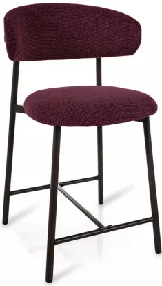 Барний стілець , Deep merlot black base