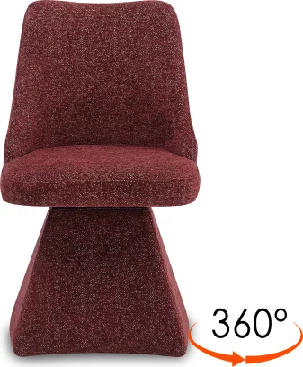 Стілець обідній поворотний 360°, Merlot vein