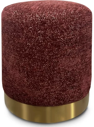 Пуф , Merlot vein gold base