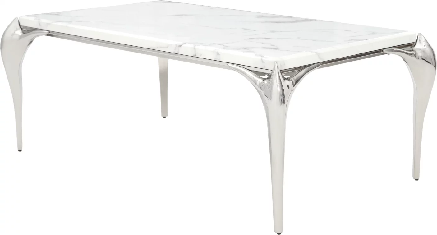 Стіл журнальний , White marble